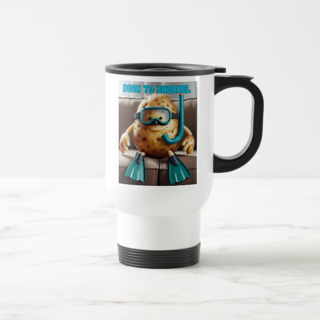 Mug De Voyage Né au tuba (Droite)