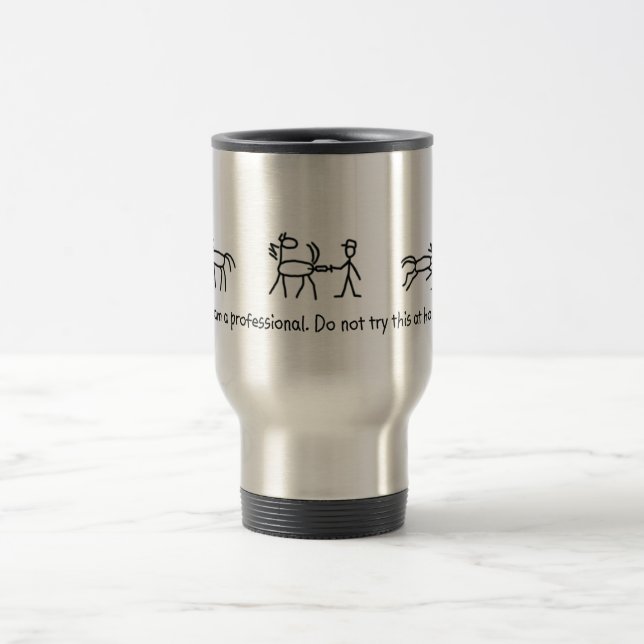 Mug De Voyage Ne jugez pas ce à la maison professionnel (Centre)