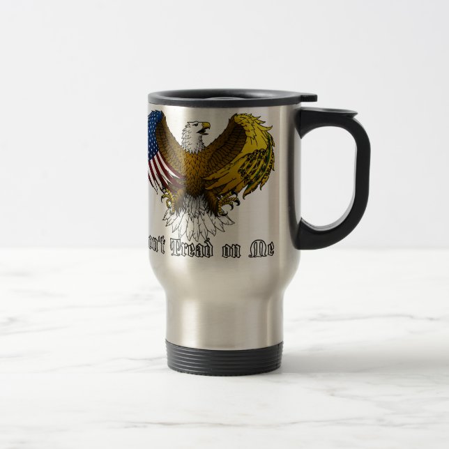 Mug De Voyage "Ne marchez pas sur moi " (Droit)