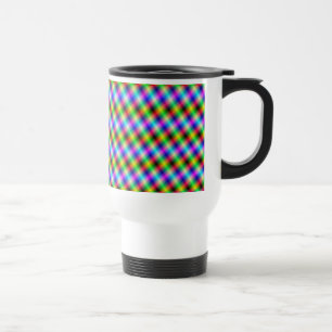 Mug De Voyage Neon Crosshatch