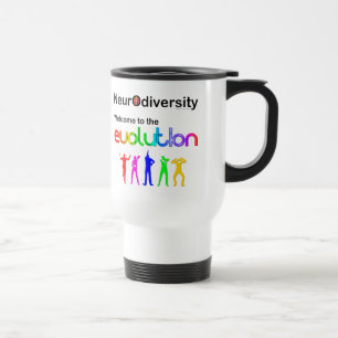 Mug De Voyage Neurodiversité Bienvenue à l'évolution