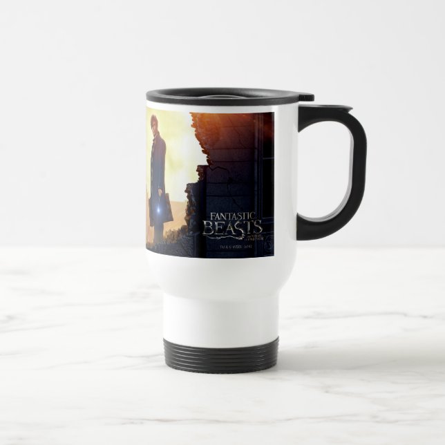 Mug De Voyage NEWT SCAMANDER™ dans un bâtiment détruit (Droite)