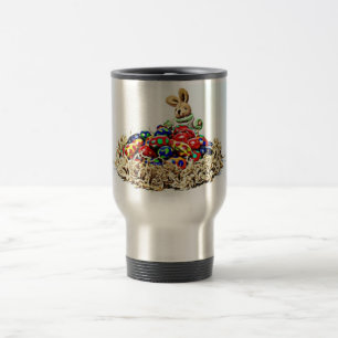 Mug De Voyage Nid de bonbons Bunny de Pâques