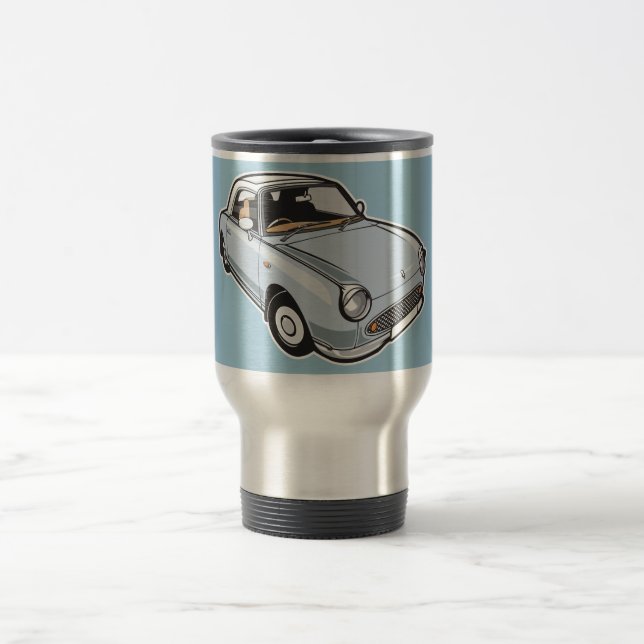 Mug De Voyage Nissan Figaro Pale Aqua (Centre)