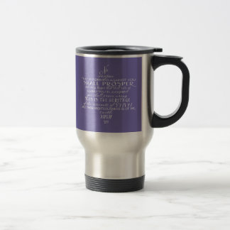 Mug De Voyage No Arme Star of David (Couleur personnalisée)