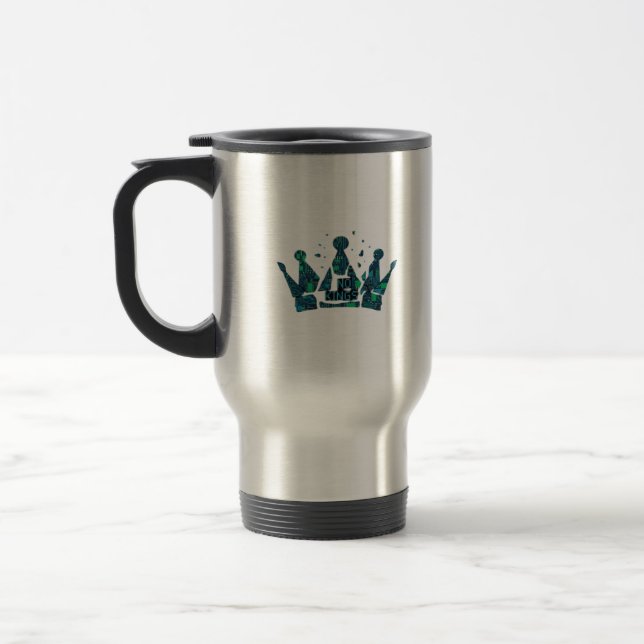 Mug De Voyage No Kings In America Freedom Aesthetic (Gauche)