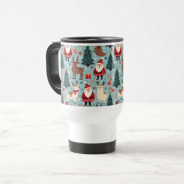 Mug De Voyage Noël (Devant gauche)