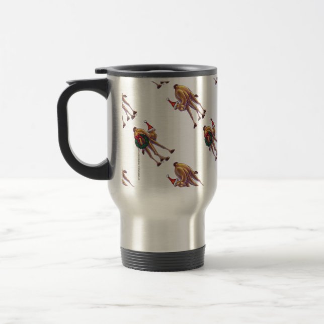 Mug De Voyage Noël aux chameaux (Gauche)