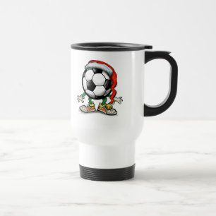Mug De Voyage Noël de football