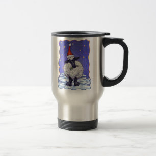 Mug De Voyage Noël des moutons