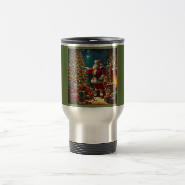 Mug De Voyage Noël Père Noël 1 (Centre)