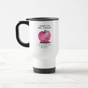 Mug De Voyage Nom personnalisé Apple Cadeau personnalisé de reme