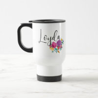 Nom personnalisé Fleur brillante Fiesta florale