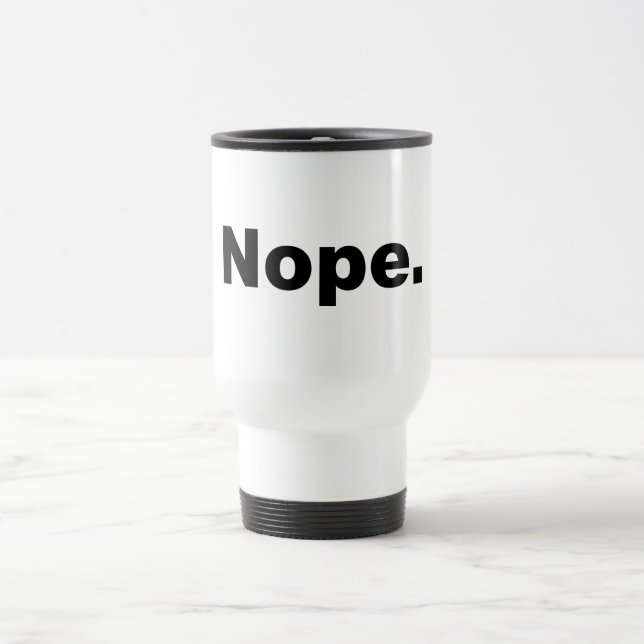 Mug De Voyage Nope (Centre)