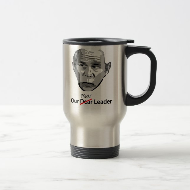 Mug De Voyage Notre cher chef (de crainte) (Droit)