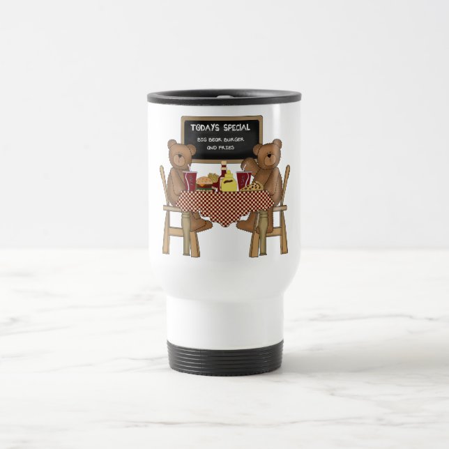 Mug De Voyage Nounours pour déjeuner (Centre)