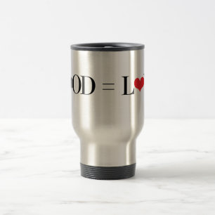 Mug De Voyage Nourriture = amour