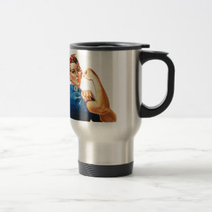 Mug De Voyage Nous pouvons le faire Rosie le pouvoir des femmes 