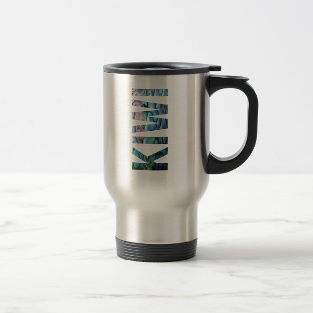 MUG DE VOYAGE NOUVELLE-ZÉLANDE KIWI PAUA (Droit)
