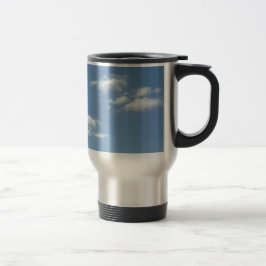 Mug De Voyage Nuages ageux Ciel bleu poudreux