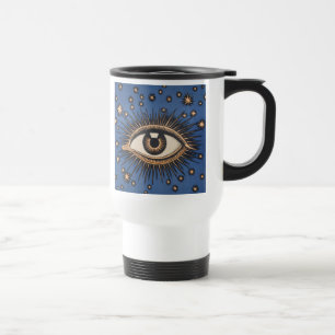 Mug De Voyage Oeil étoile Lune Celeste Nouveau
