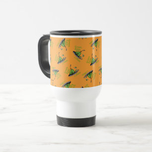 Mug De Voyage Œufs verts et jambon sur un motif