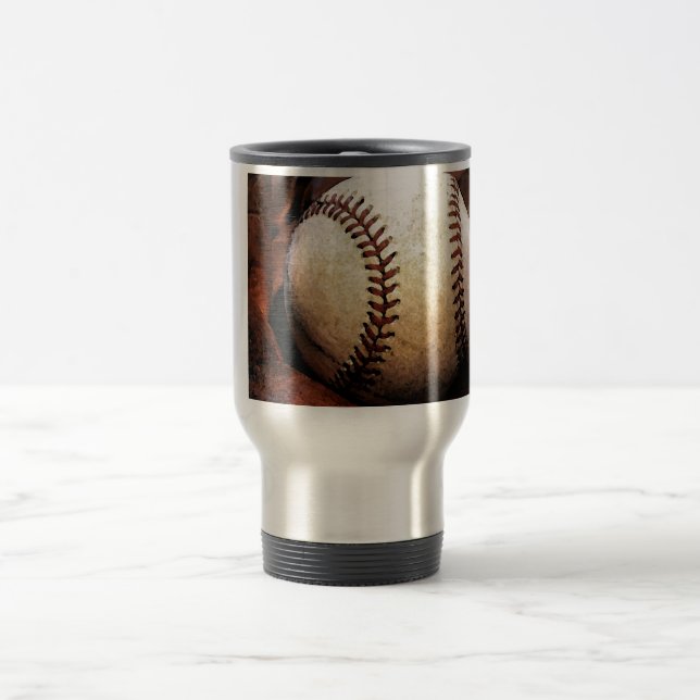 Mug De Voyage Oeuvre De Baseball (Centre)