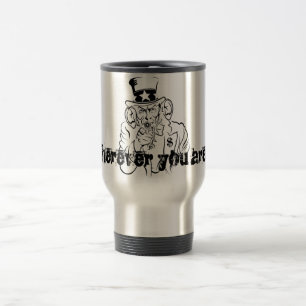 Mug De Voyage Oncle Sam