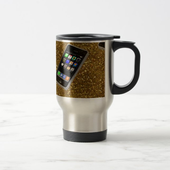 Mug De Voyage ordinateur portable (Droit)