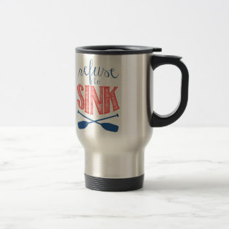 Mug De Voyage Ordures à descendre avec des avirons