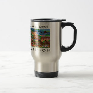 Mug De Voyage ~ Orégon de plage de canon