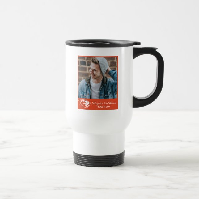 Mug De Voyage Oregon State Beavers | Tête de castor (Droite)