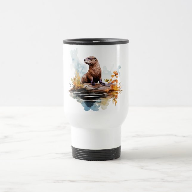 Mug De Voyage Otter (Centre)