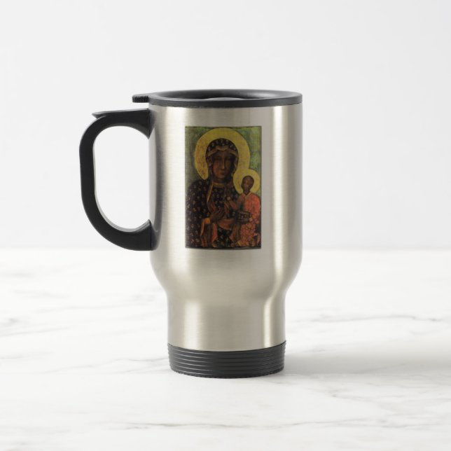 Mug De Voyage Our Lady of Czestochowa (Gauche)