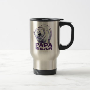 Mug De Voyage Ours blanc de papa