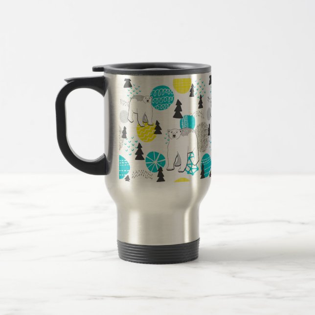 Mug De Voyage Ours polaire (Gauche)