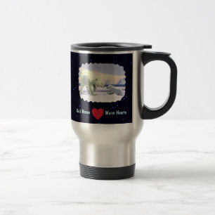 Mug De Voyage Ours Polaire - Mama Nez Meilleur