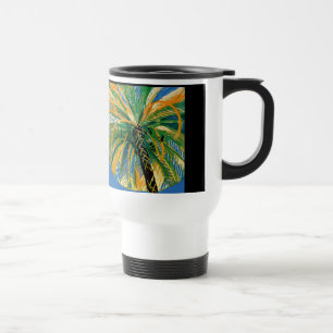 Mug De Voyage Palmiers vintages Côte d'Azur Voyage Café Mug