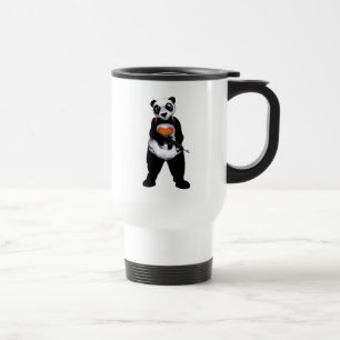 Mug De Voyage Panda du peloton   de suicide
