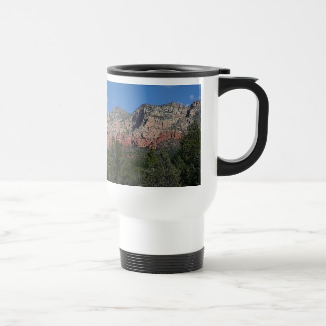 Mug De Voyage Panorama de Red Rocks à Sedona Arizona (Droite)