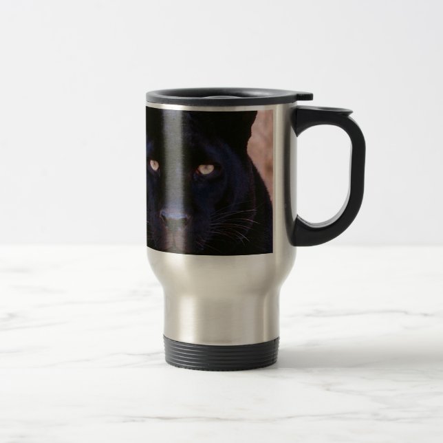 Mug De Voyage Panthère noire (Droit)