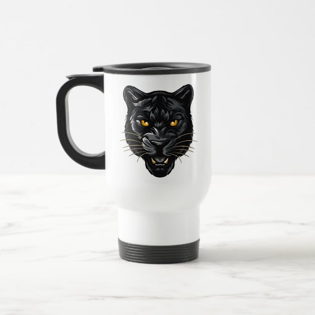 Mug De Voyage Panthère noire (Gauche)