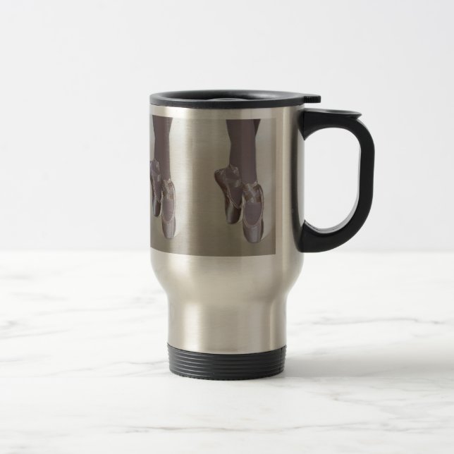 Mug De Voyage pantoufles de ballet au point (Droit)