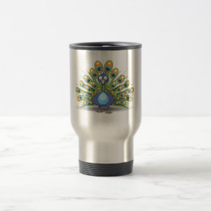 Mug De Voyage Paon