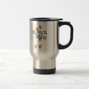 Mug De Voyage Papa d'alpaga