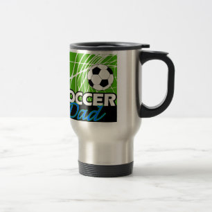 Mug De Voyage Papa du football