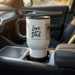 Mug De Voyage Papa personnalisé avec photo Cadeau personnalisé