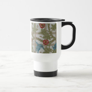 Mug De Voyage Papier peint en treillis de William Morris