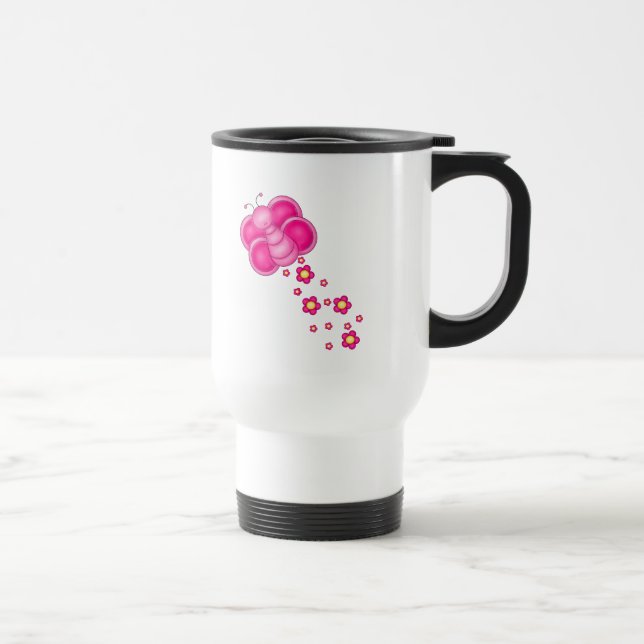 Mug De Voyage Papillon (Droite)