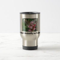 Papillon de nymphe d'arbre sur Pentas